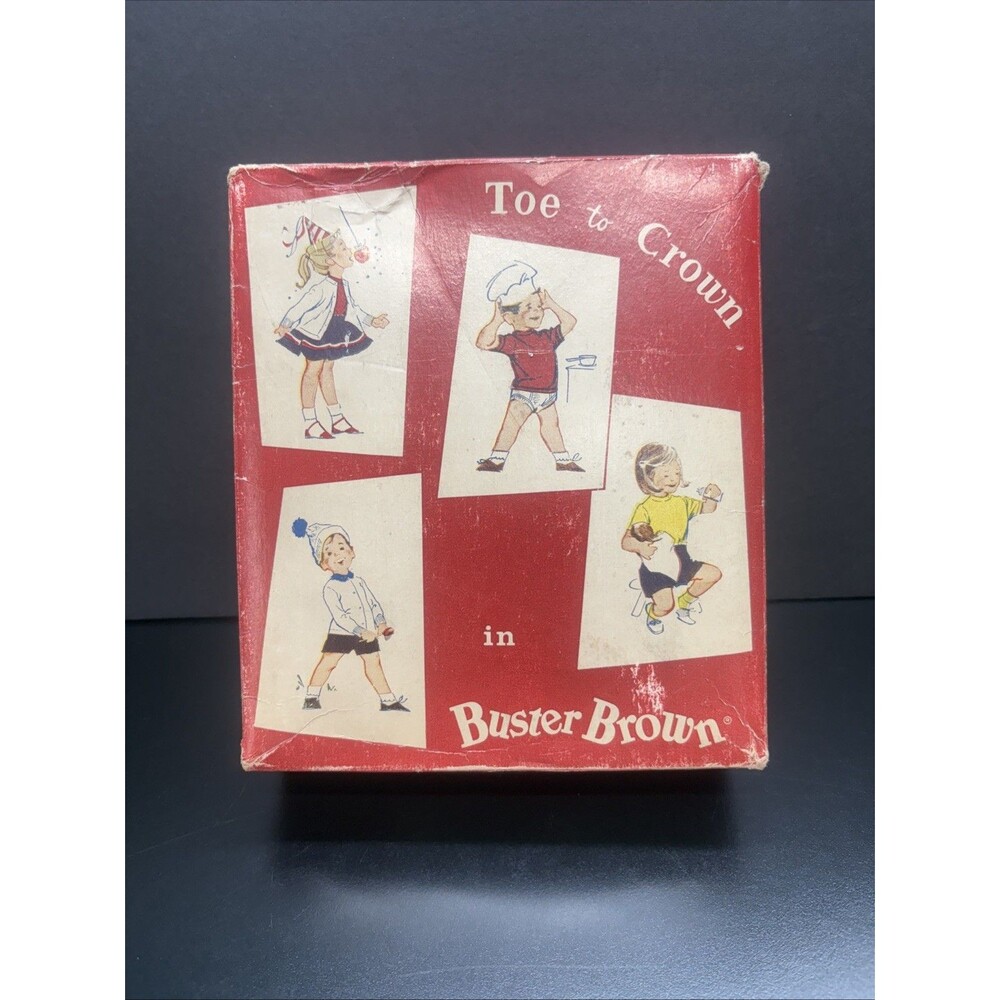Vintage Toe To Crown in Buster Brown Undershirts
